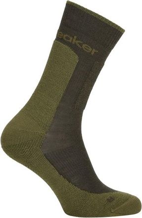 Icebreaker Merino Hike+ Medium Crew Wandersocken f&uuml;r Herren | oliv
