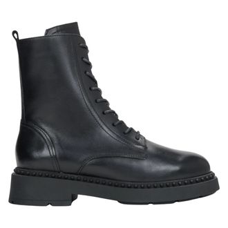 Estro & Luminara Chunky veterboots - Dames - Schoenen - Zwart - Maat: 36 EU Zijde
