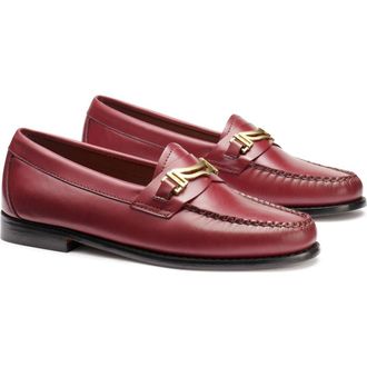 G.H. Bass & Co. Lilianna Bit Loafer in Wine at Nordstrom, Size 8.5