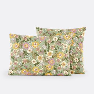 La Redoute Interieurs Kussensloop in katoen/gewassen linnen, Rosemary groen