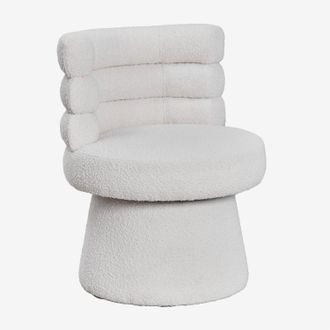 Sklum Sklum - Pack De 2 Sillas De Comedor Giratorias Tapizadas Protea