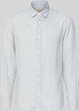 Only & Sons Regular Fit Freizeithemd aus Leinen-Baumwoll-Mix Modell CAIDEN in Hellgruen, Gr&ouml;&szlig;e XXL