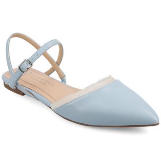 Journee Collection Women & apos;s SuperNatural Shades Martine Medium and Wide Width Flats