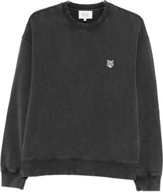 Maison Kitsun&eacute; Hombre, Sudaderas, Negro, Talla: S