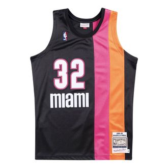 Mitchell & Ness x NBA Miami Heat 2005-06 Jerseys Shaquille ONeal 32 AJY4EL18033-MHEBLCK05SON