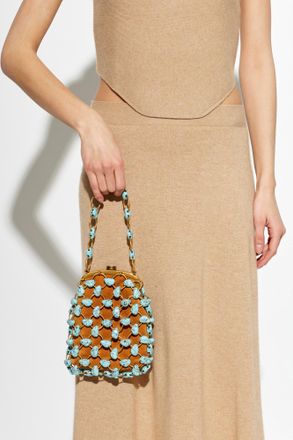 Cult Gaia Handbag Brielle, Womens, Brown