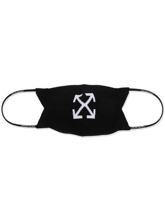 Off-white Arrow motif face mask - women - Polyamide - L/XL - Black