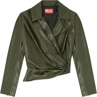 Diesel G-Drap Jacket - Jackets - Mujer - Verde - 2XS