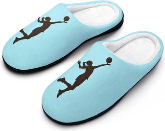 Generic Volleyball Woman Player Mens Slippers Comfortable And Non-slip Cotton Slipper Shoe for House