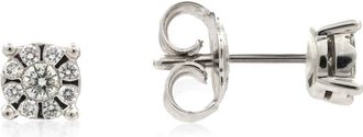 Salvini Daphne White Gold 0.23 CT Diamond Stud Earrings