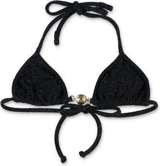 Reina Olga Splash bikini top - women - Polyamide/Spandex/Elastane - S - Black