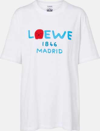 Loewe Logo cotton jersey T-shirt