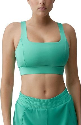 Born Living Yoga Padma 2.0 High-support Performance Sports Top in Miami Green at Nordstrom, Size X-Large