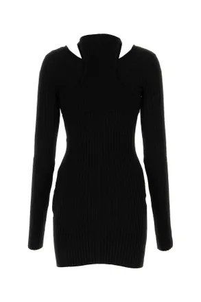 ADĀMO Andrea Adamo Black Abiti Dress