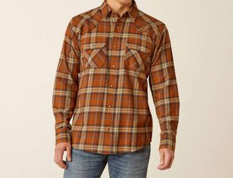 Ariat Haiden Retro Fit Shirt In Rust