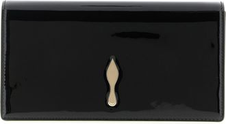Christian Louboutin Black Calfskin Clutch Womens Bag