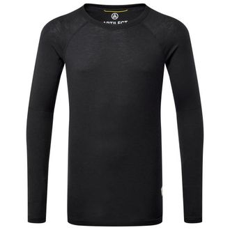 Artilect Boulder 125 Crew L/S Merinounterw&auml;sche f&uuml;r Herren | schwarz