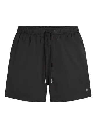 Karl Lagerfeld drawstring swim shorts - men - Cotton/Polyamide - S - Black