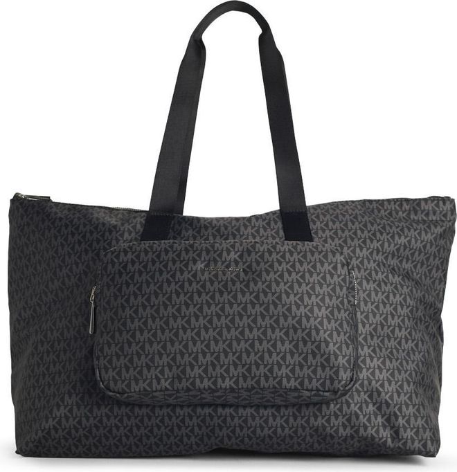 Michael Kors Michael Michael Kors Tanner gro&szlig;er reversibler und faltbarer Einkaufstasche im schwarzen Polyester