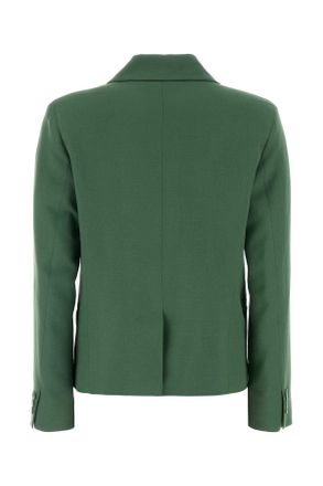 Weekend Womens Green Blend Embi Blazer Aloe Giacche E Gilet