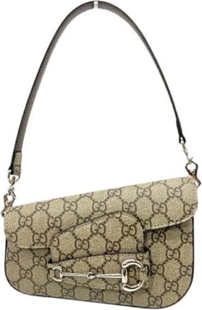 Gucci Pre-owned Mini Bags, female, Beige, Size: ONE SIZE Pre-owned Mini Bag