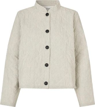 Lollys Laundry Emilia Jacket - Dames - Zomerjassen - Beige - L - Jassen