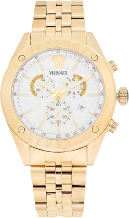 Versace Watches - Heren - Horloges - Geel - ONE Size - Accessoires