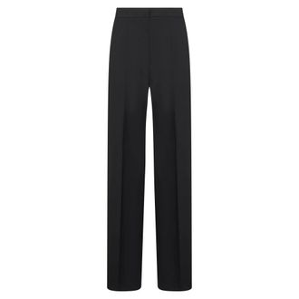 Max Mara Wide Trousers, female, Black, Size: XS Fernet Trousers