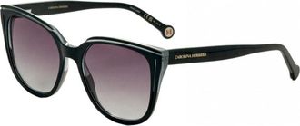 Carolina Herrera Womens HER0144S-0VQY-IB HER0144S 0VQY 53 IB Sunglasses - Dark Green - One Size