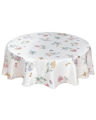 Lenox Butterfly Meadow Damask Tablecloth