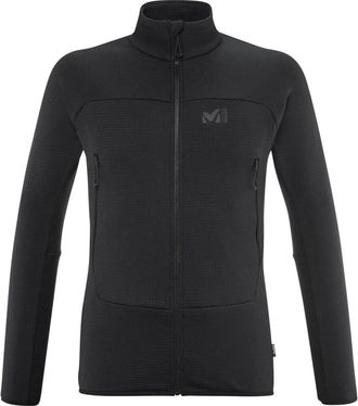 Millet Fusion Grid Jack Zwart Noir - Heren - Outdoorjassen - Zwart - S - Fitness