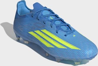 adidas Fussballschuh ADIDAS PERFORMANCE F50 PRO FG, Gr. 42,5, lucid ray blau, team solar gelb 2, lucid aquamarine, Synthetik, Textil, Schuhe Fussballschuh, A