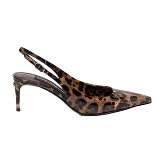Dolce & Gabbana Dames, Schoenen, Veelkleurig, Maat: 36 EU Leer