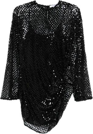 The Attico Donna, Abiti, Nero, S, new