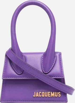 Jacquemus Womens Jacquemus Le Chiquito Purple Mini Bag - Size: ONE size