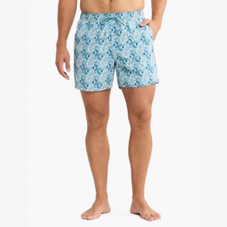 Fair Harbor The Bungalow Trunk - 5 In Bay Blue Sunburst