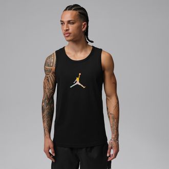 Nike Jordan Mens Jordan Brooklyn Festival Tank Top in Black | IF3153-010