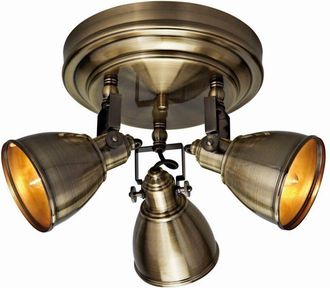 Markslöjd Markslojd - fjlbacka - Cluster Antique de 3 focos de techo para interiores, E14