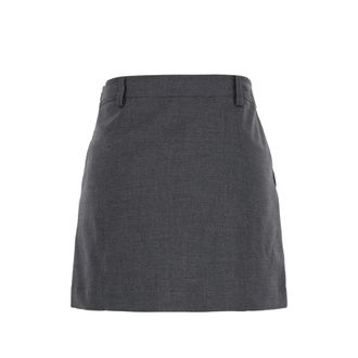 Dunst Belt-loop Panelled Mini Skirt