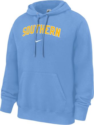 Nike Mens College (Southern University and A&M) Club Fleece Pullover Hoodie in Blue | M31233SUAM26-VBL