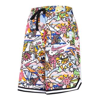 Nike Full Print Cartoon Pattern Casual Breathable Sports Shorts DV3449-010