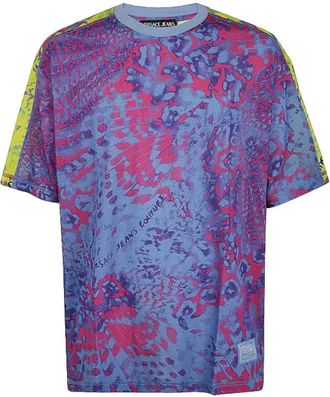 Versace Jeans Couture T-shirt - Heren - T-shirts - Veelkleurig - S - Tops