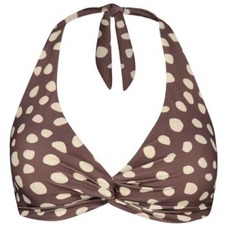 Barts Dauna Cross Halter Bikini-Top f&uuml;r Damen | wei&szlig;