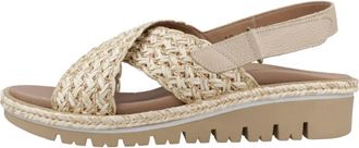 PieSanto Schoenen, Dames, Beige, 36 EU, Leer, 240846P Brasil