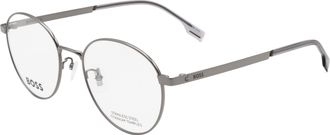 HUGO BOSS Mens 52 mm Grey Opticals