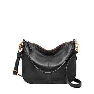 Fossil Womens Jolie Crossbody Bag Cross Body, Black, One Size