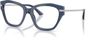 Jimmy Choo London 54mm Cat Eye optical glasses in Blue at Nordstrom