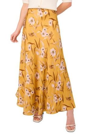Ted Baker Floral Maxi Skirt in Fresh Apricot at Nordstrom Rack, Size 12