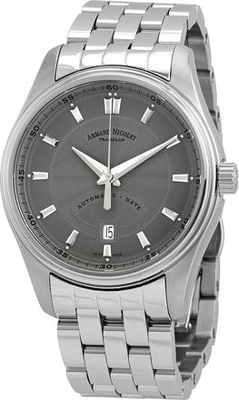 Armand Nicolet MH2 Automatic Grey Dial Mens Watch A640A-GR-BMA22640A