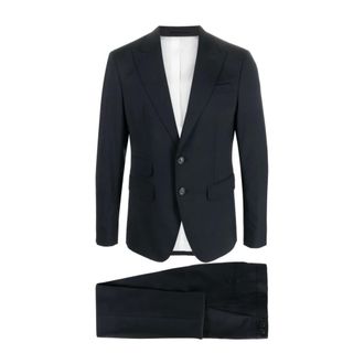 Dsquared2 Single Breasted Suits, male, Blue, Size: XL Single Breasted Suit Set